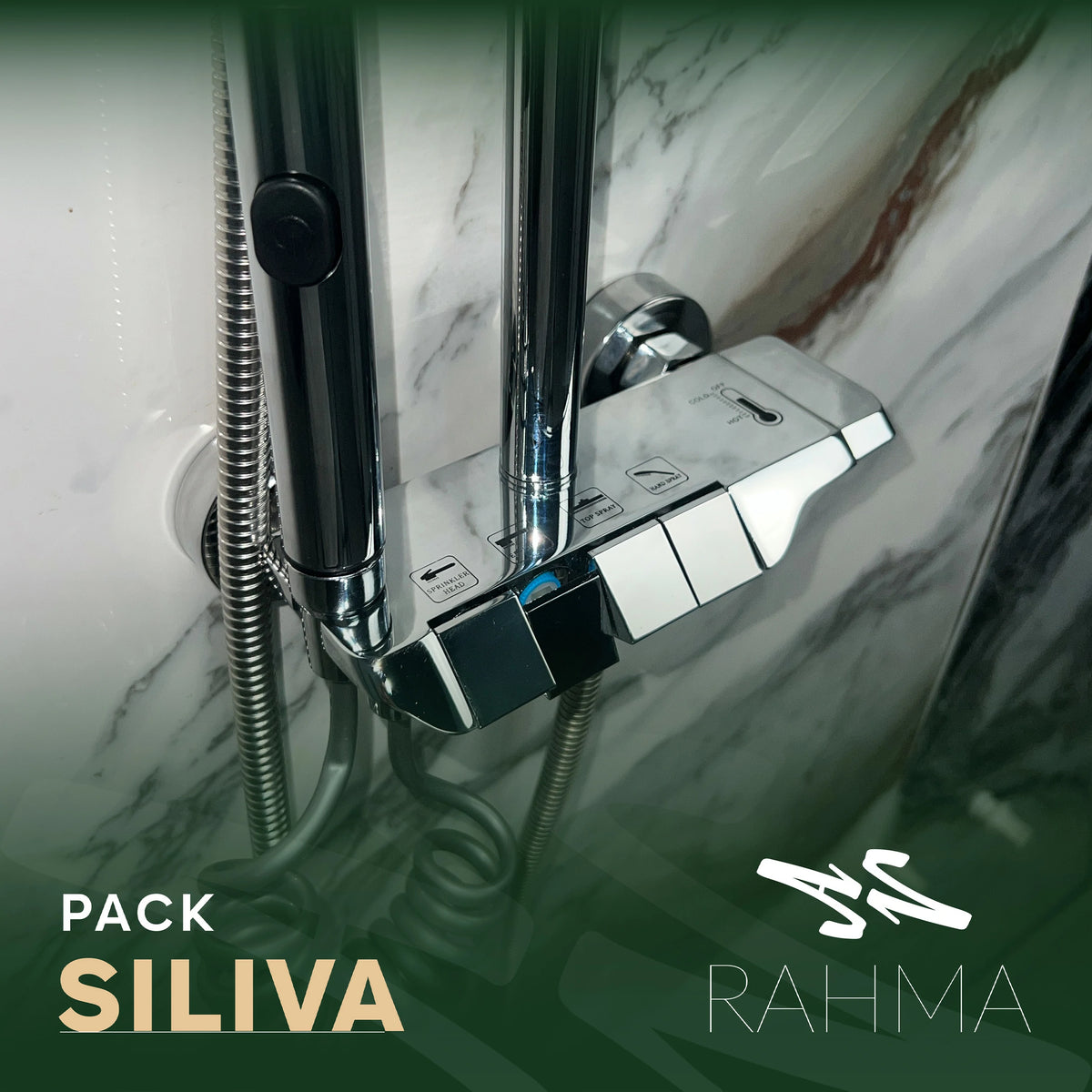مجموعة SILIVA لاكسسوارات الحمام والمطايخ