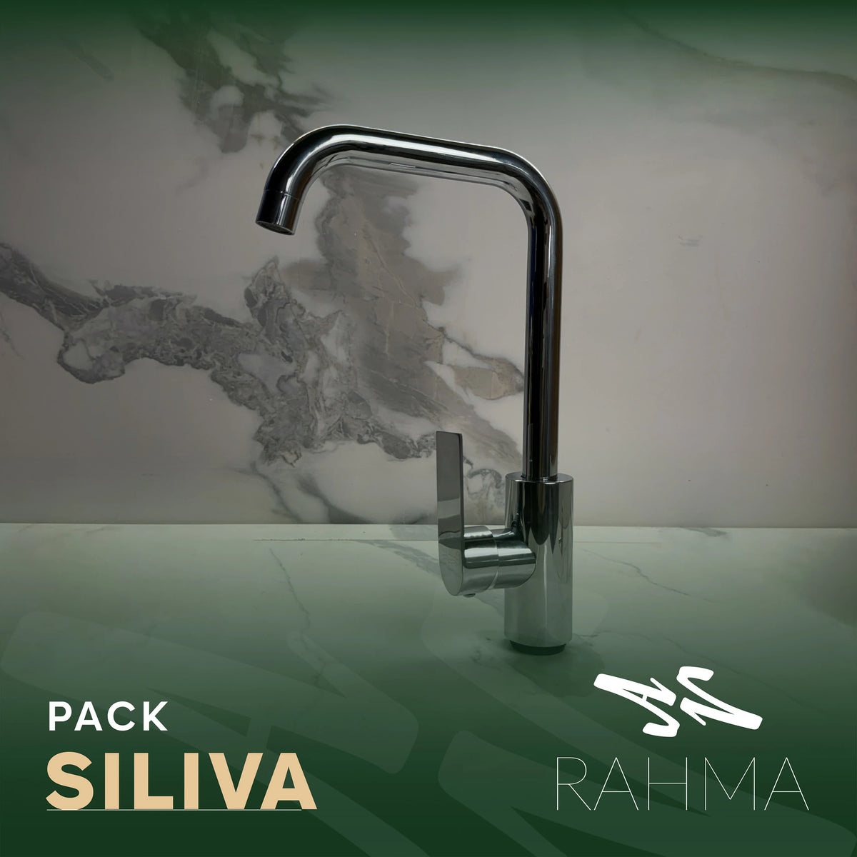 مجموعة SILIVA لاكسسوارات الحمام والمطايخ